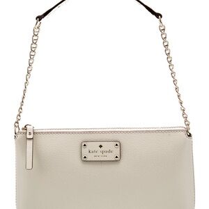 Kate Spade Cream Wristlet Clutch